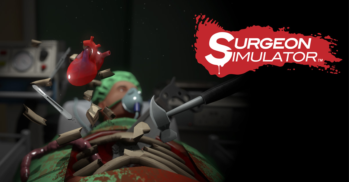 Surgeon Simulator se chystá na Switch s co-op módem