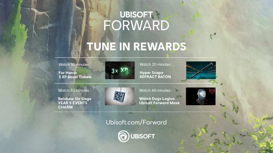 Datum Ubisoft Forward oznámeno