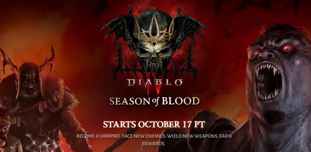 Diablo 4 se již dnes dočká druhé sezóny a vydání na Steamu