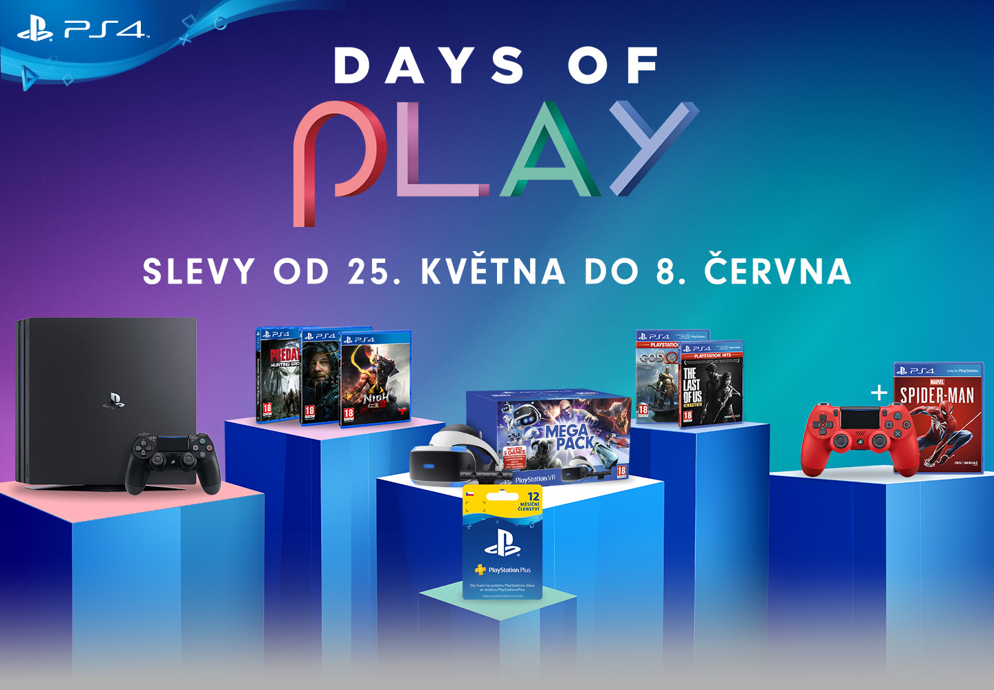 Začínají PlayStation slevy Days of Play