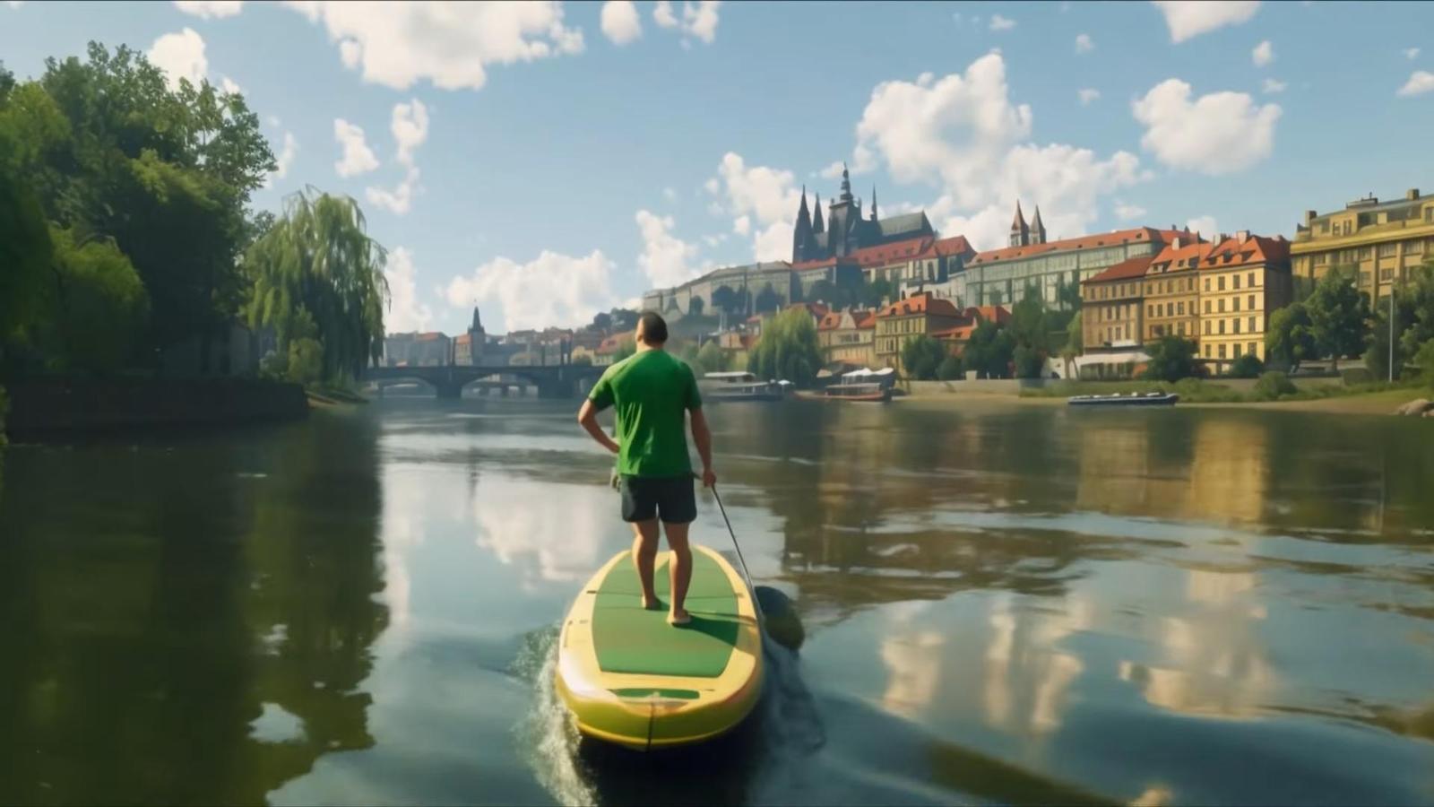 Český tvůrce s pomocí AI vytvořil trailer ke GTA: Prague