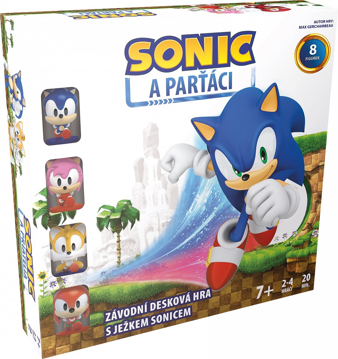 Recenze deskové hry Sonic a parťáci - přístupná deskovka pro malé fandy her