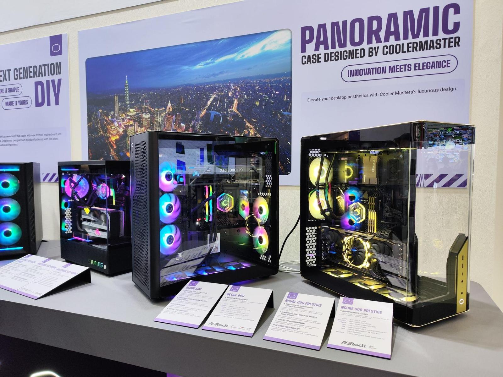 Cooler Master na Computexu překvapil streamovacím příslušenstvím a herními monitory