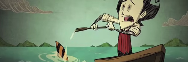 Don't Starve ztroskotá na ostrově