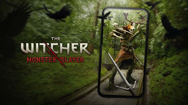 Oznámen AR titul The Witcher: Monster Slayer