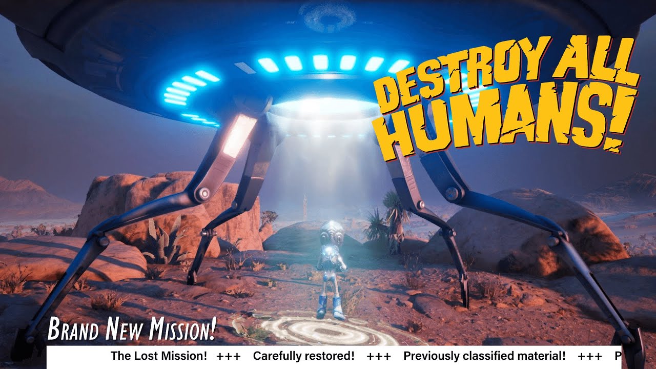 Destroy All Humans! s bonusovou misí