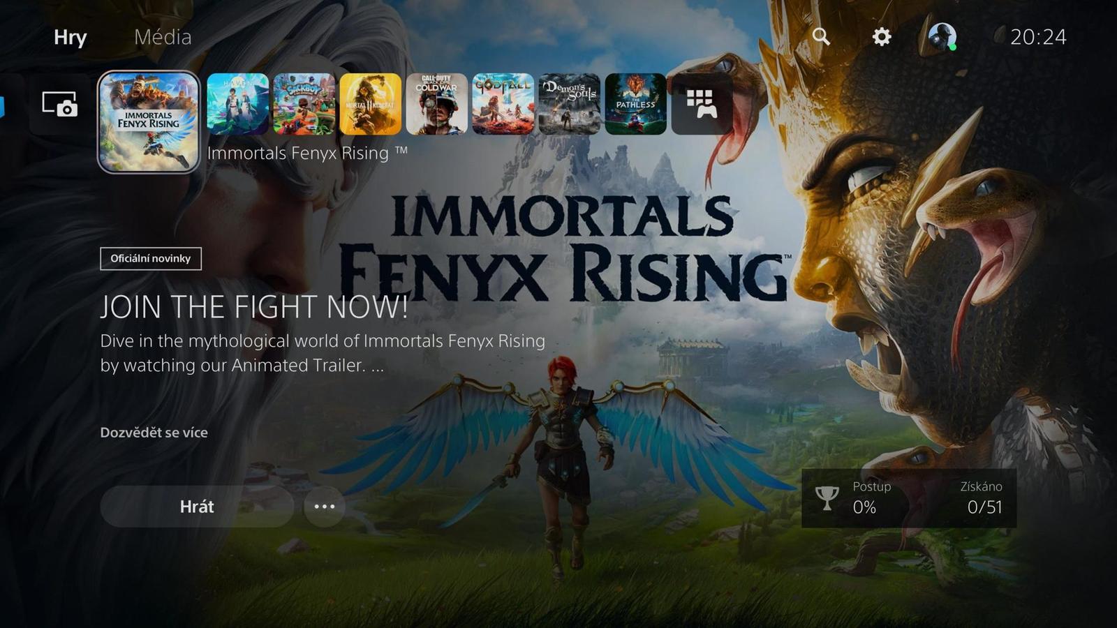 Recenze Immortals: Fenyx Rising vyjdou již dnes