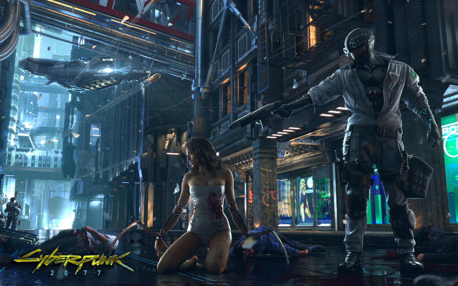 Cyberpunk 2077 z pohledu první osoby?