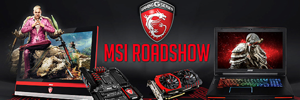 Zveme vás na MSI Gaming Roadshow