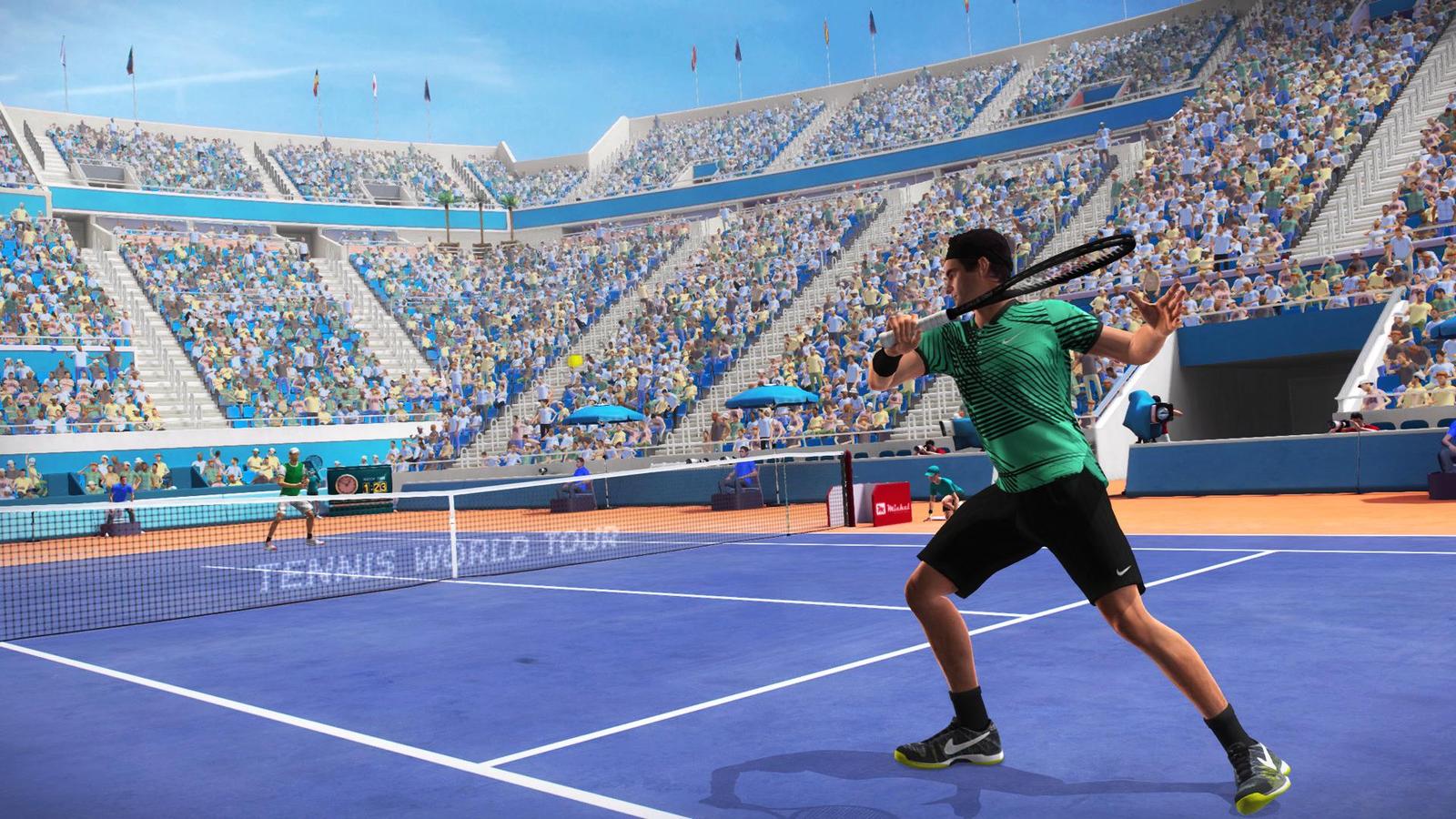 Tennis World Tour se pochlubí intenzivní kariérou