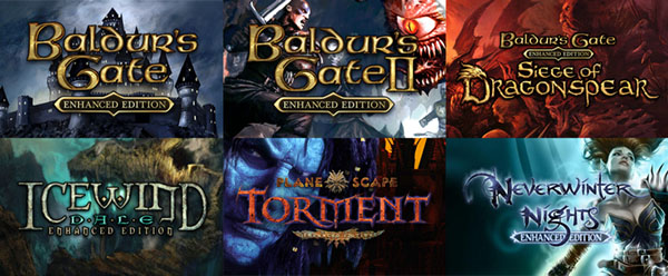 Letos na konzolích Baldur’s Gate, Icewind Dale, Planescape: Torment i Neverwinter Nights