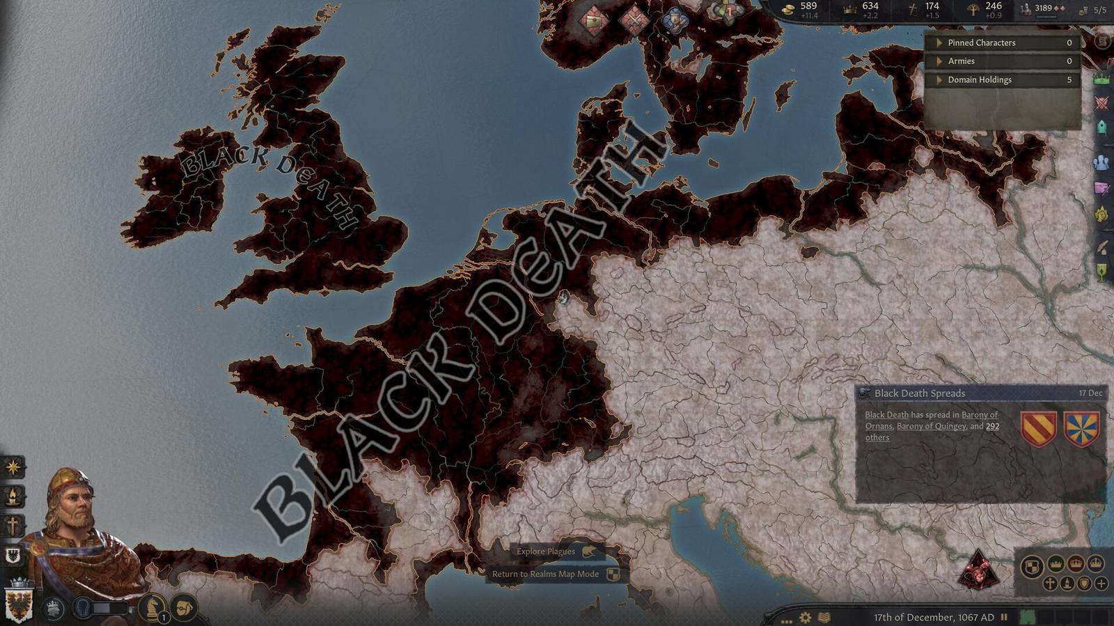 Do Crusader Kings 3 dorazí černá smrt a propaganda