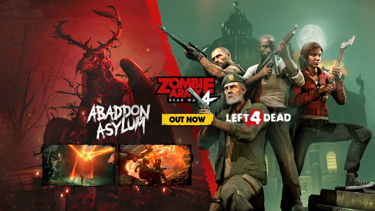 Zombie Army 4 přidává postavy z Left 4 Dead