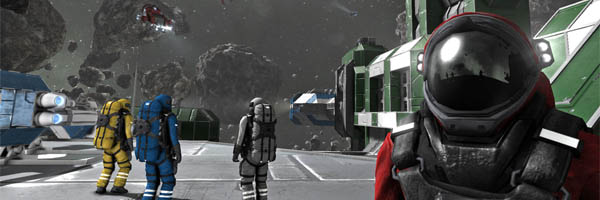 V české hře Space Engineers se stanete astronautem ve vesmíru