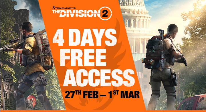 The Division 2 zdarma na víkend