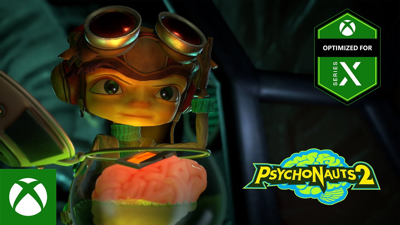 Psychonauts 2 v novém traileru s hlasem Jacka Blacka