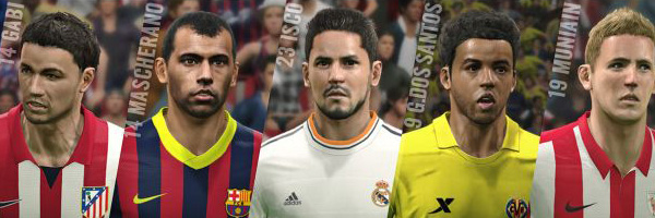 800 nových obličejů fotbalistů přidá patch do PES 2014