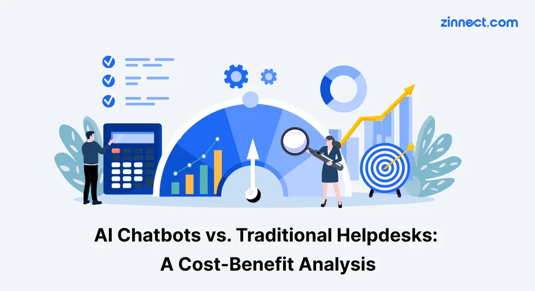 AI Chatbots vs. Traditional Helpdesks: A Cost-Benefit Analysis