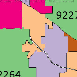 palm springs zip code map Campus Map Palm Springs Ca Zip Code Map palm springs zip code map