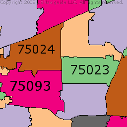 Plano Texas Zip Code Map Time Zones Map - vrogue.co