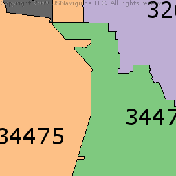 Ocala Fl Zip Code Map - Maping Resources