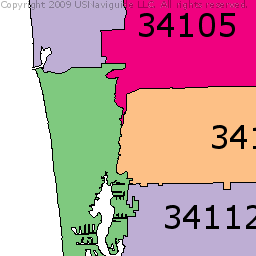 Naples Zip Code Map Gadgets 2018   1739 