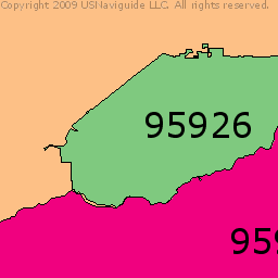 Chico California Zip Code Map Zip Code Map