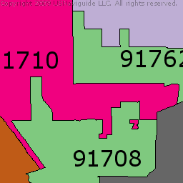 Chino Zip Code Map Campus Map: Chino Zip Code Map