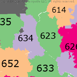 Northern Illinois Zip Code Map - Map