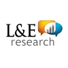 L&E Research logo