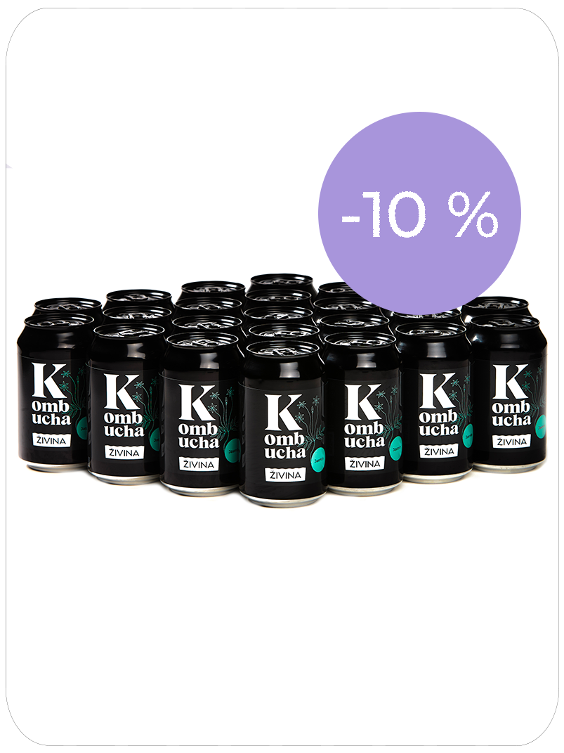 Kombucha Jasmín 330 ml (24 ks)
