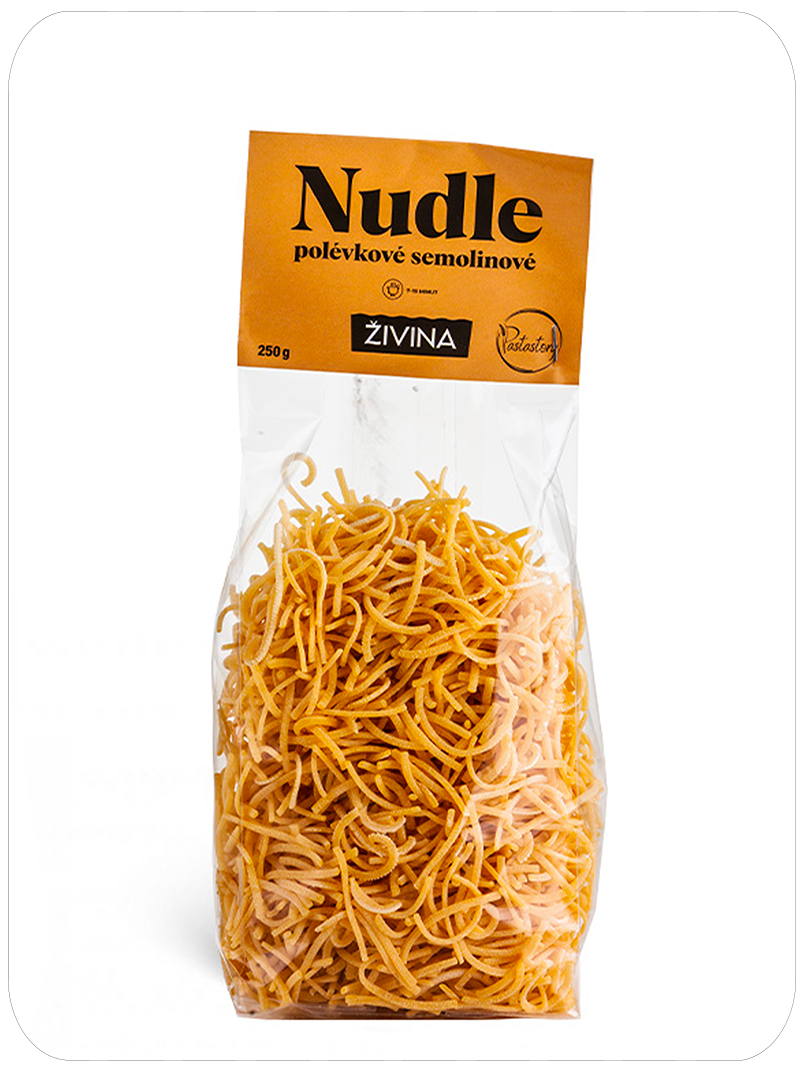 ŽIVINA Nudle polévkové semolinové 250 g