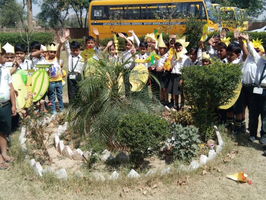 Yellow Day Celebration At APS 