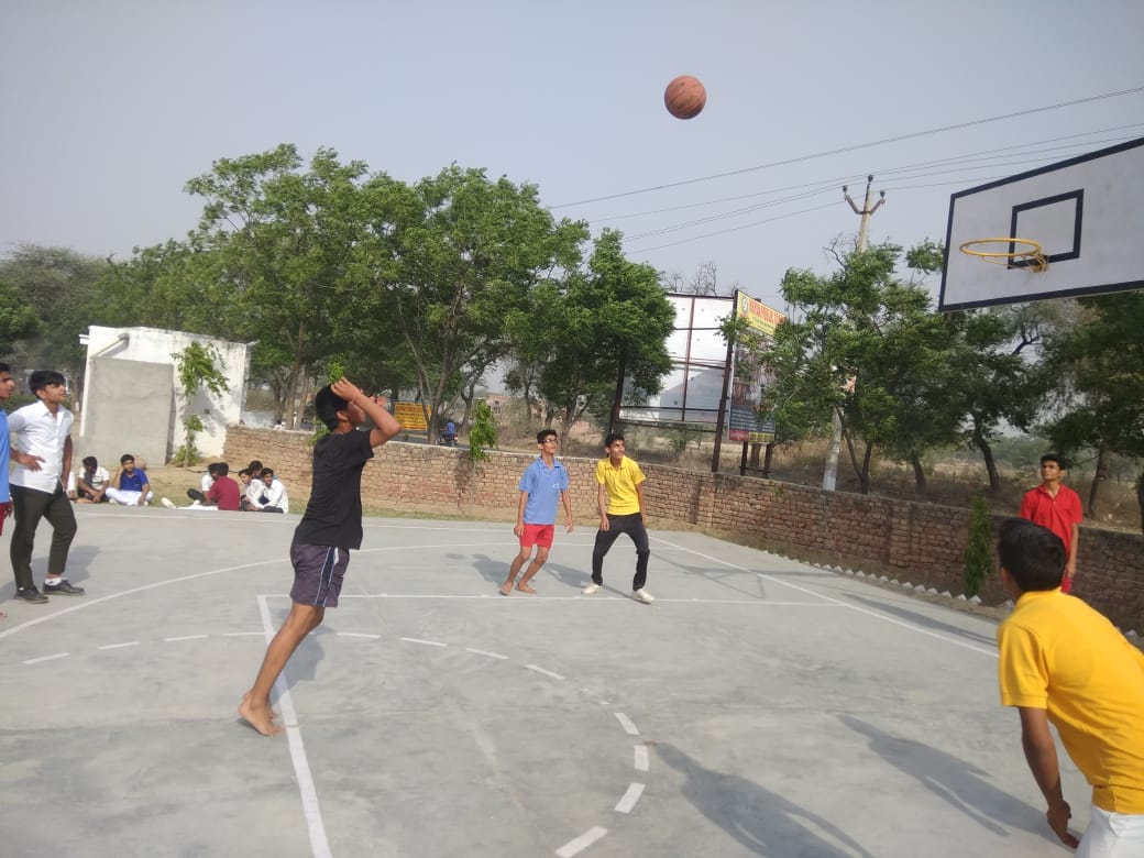 Inter-House Basket-ball competition on 28th April 2018