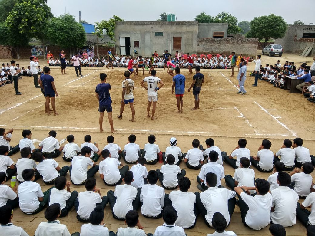 In APS, Kabaddi Match Between Indian Army & Landhari Academy Players On 07.08.18 