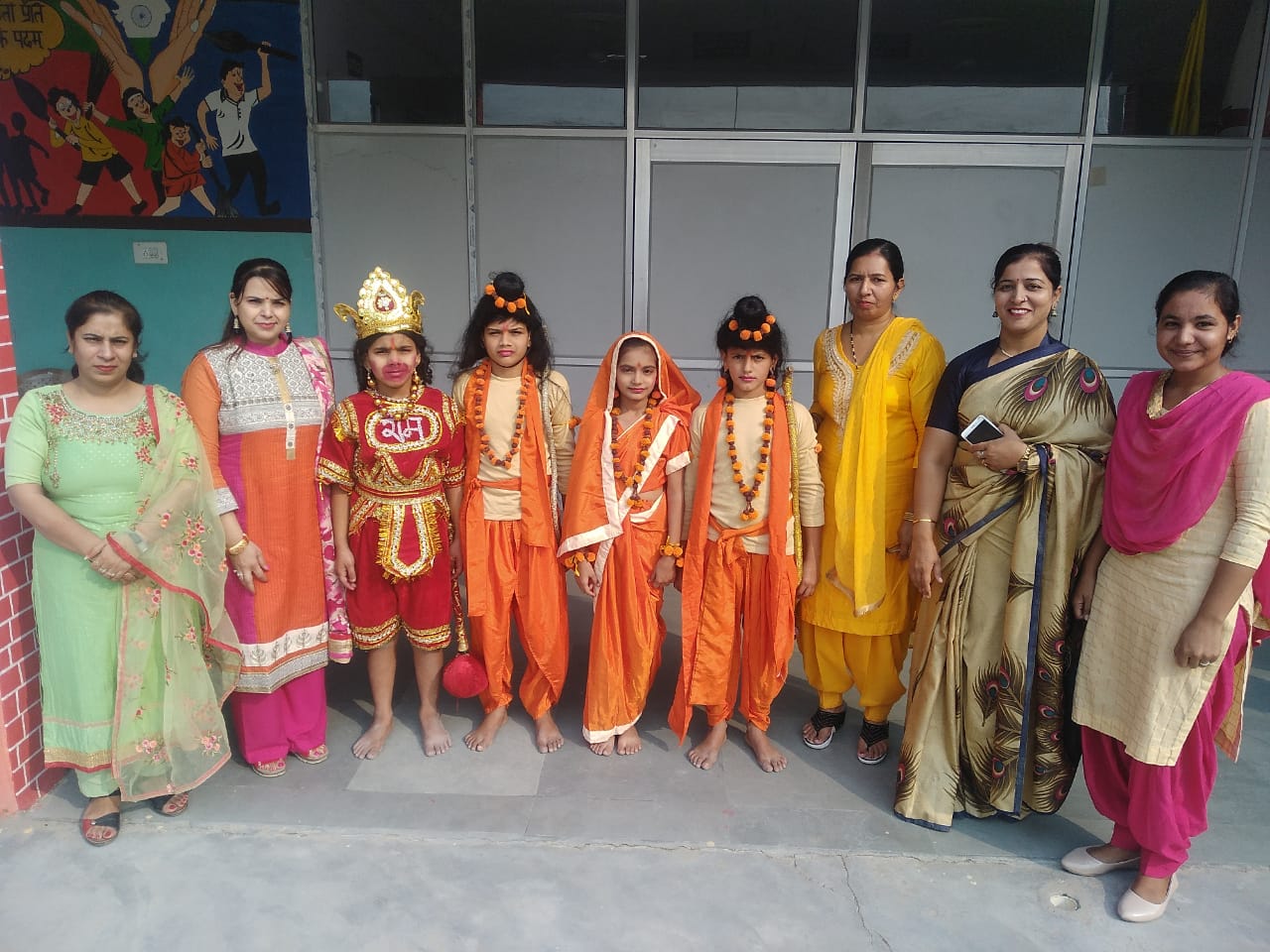 Special Assembly On The Occasion Of Diwali By Grade 5th ? And Lotus 