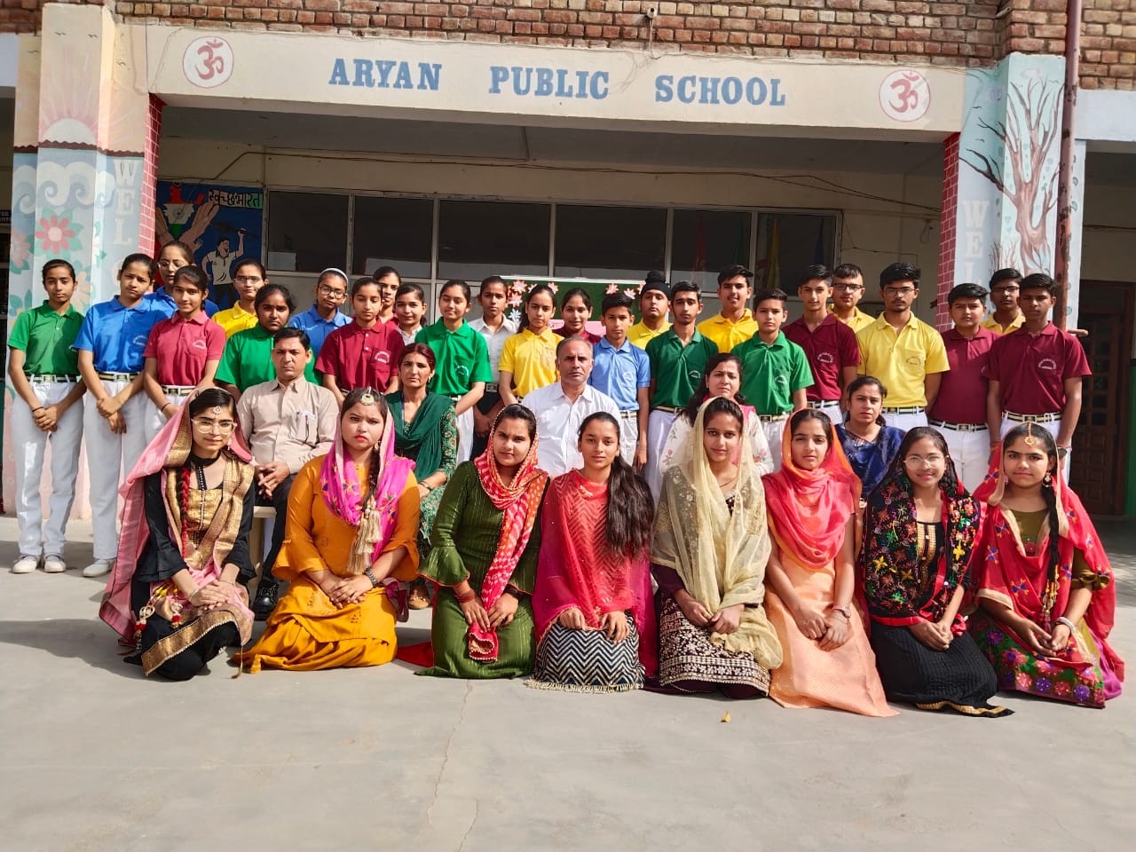 Baisakhi Celebration in School Campus