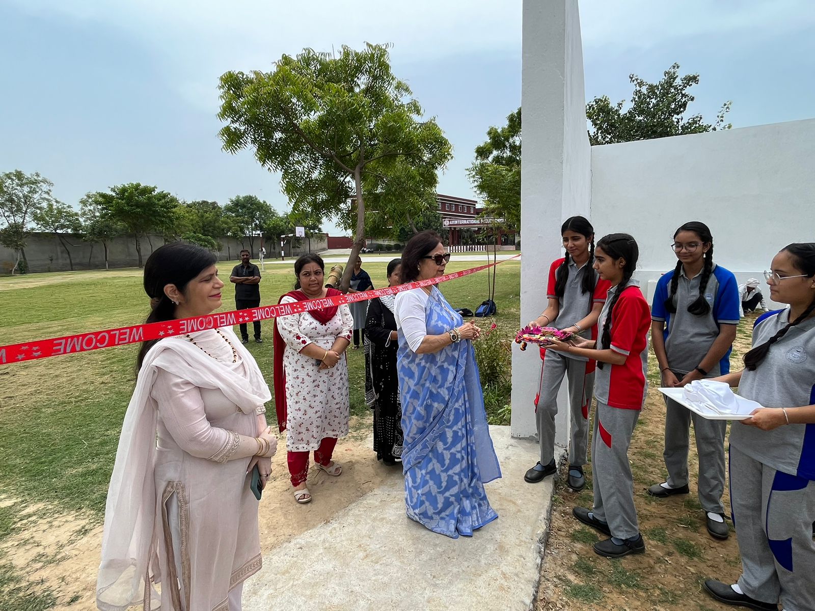 Cricket Ground Inauguration Ceremony