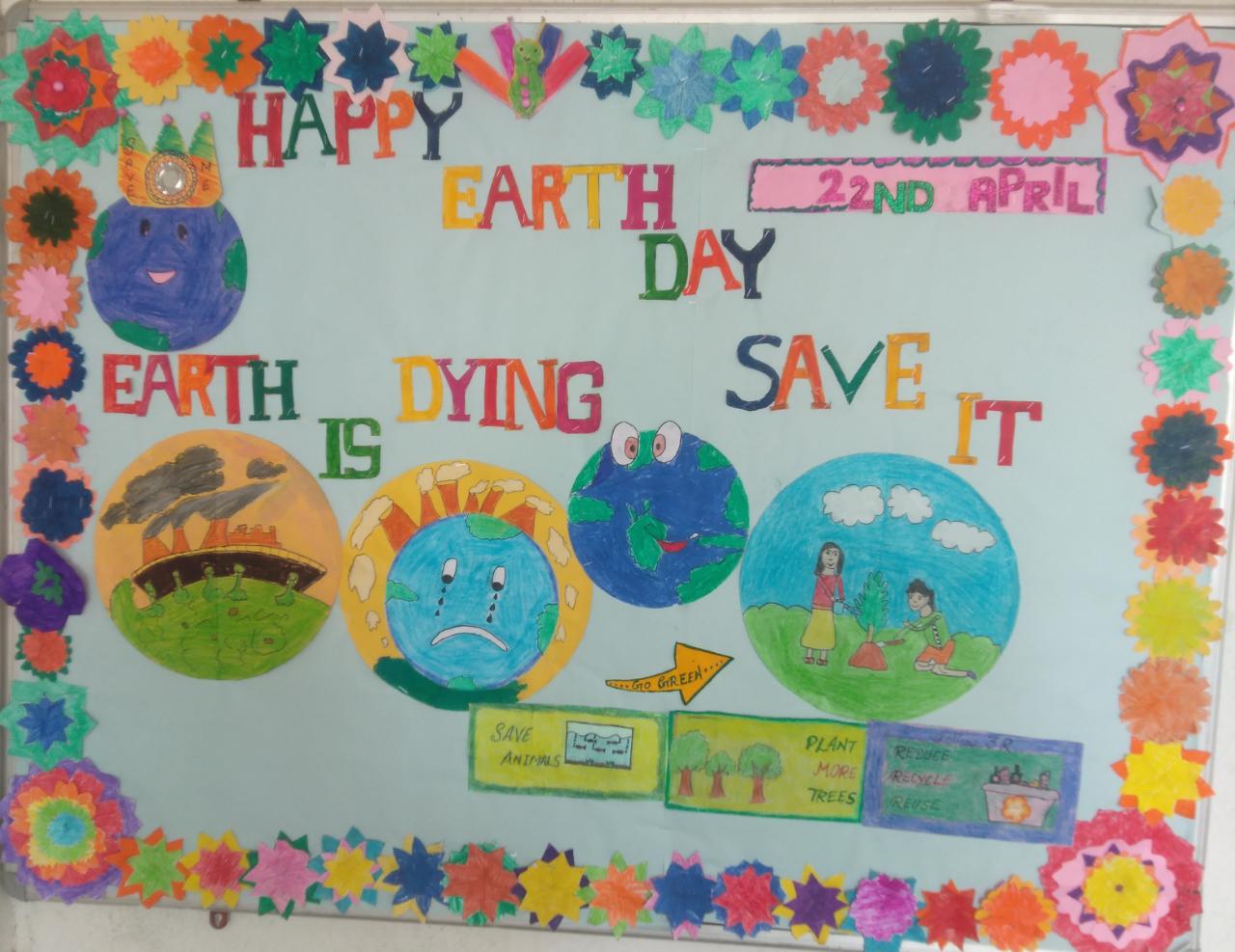 Display On Earth Day