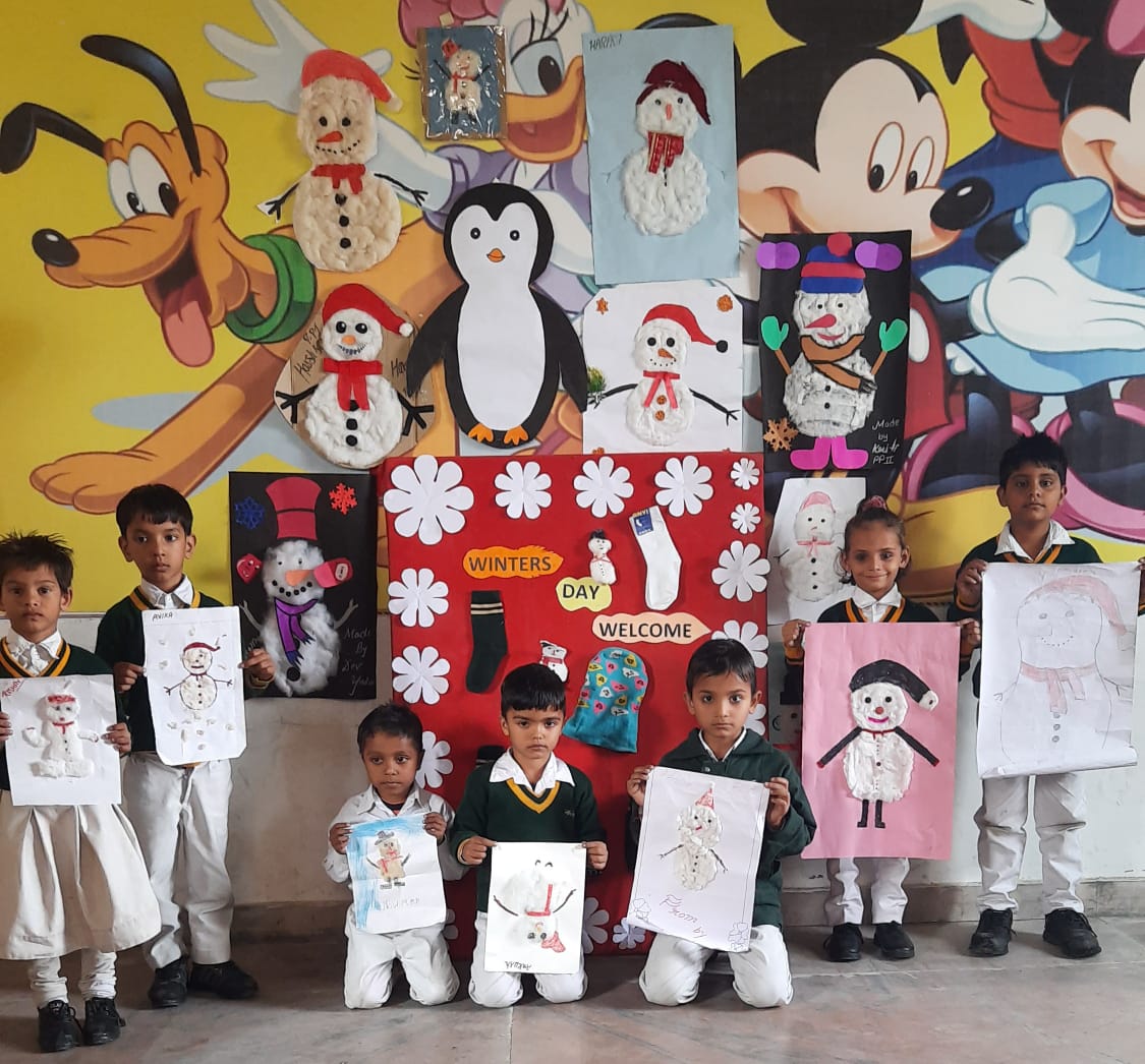 Winter day celebration pp1 to 2nd classes