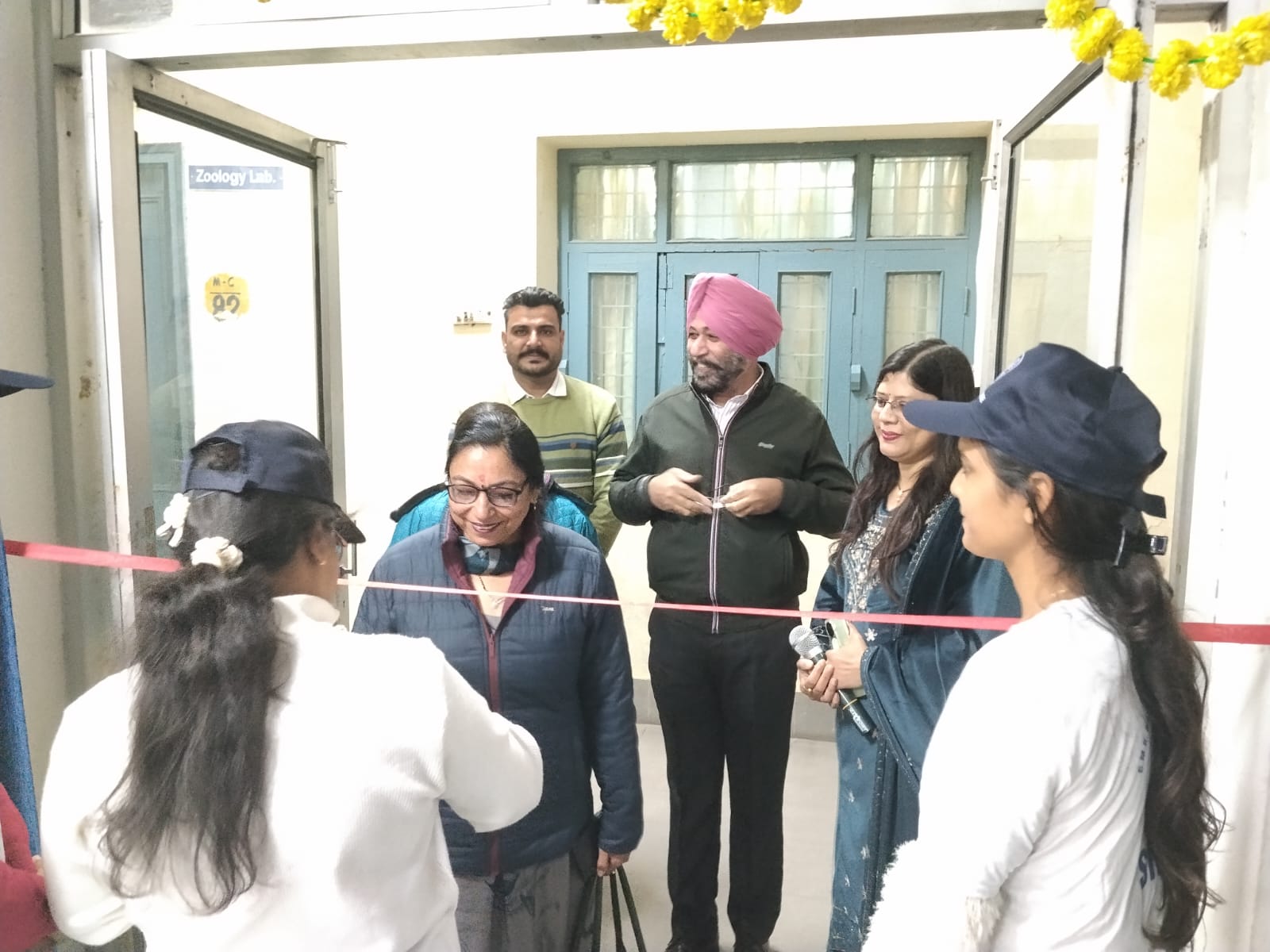 NSS Camp was successfully inaugurated at CMK National PG College