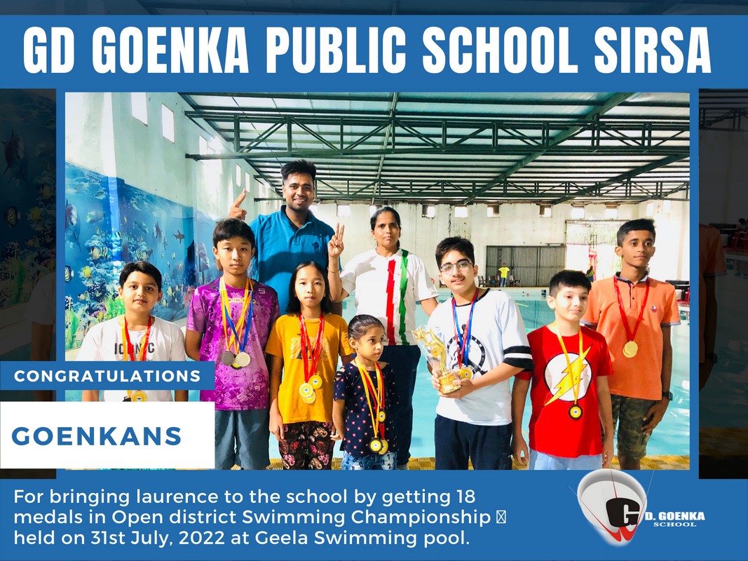 'Open District Swimming Championship