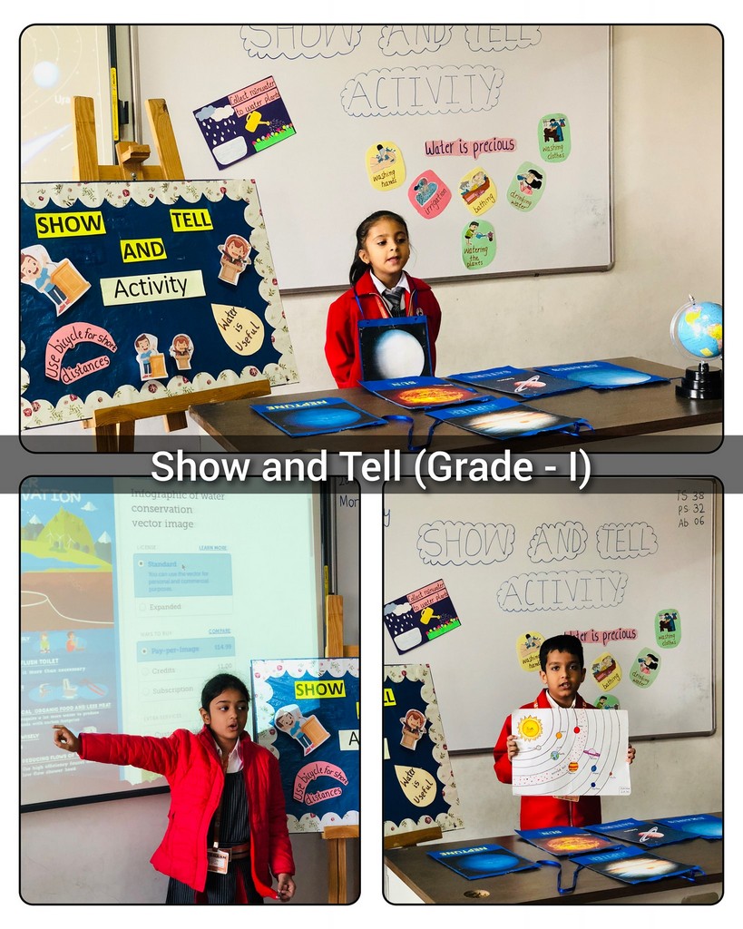 (Grade -I) Show and Tell activity