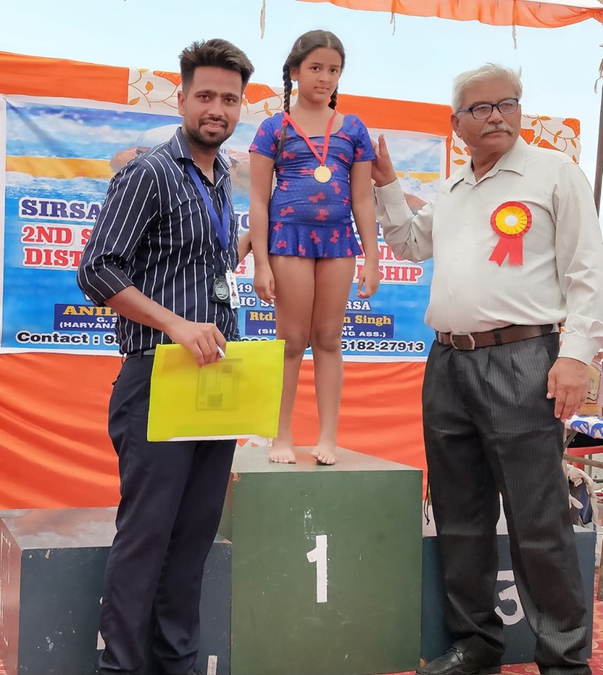 2nd Sub Junior, Junior and Senior Sirsa Swimming Championship- 2019
