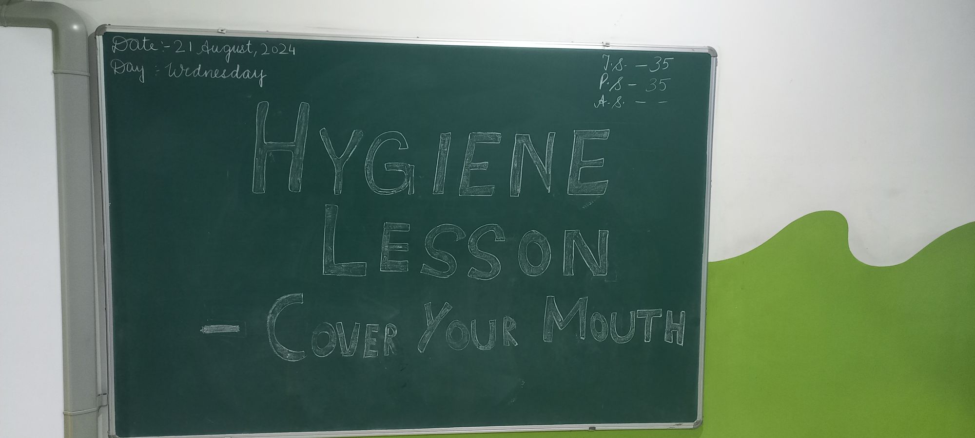 Hygiene Lesson-Cover Your Mouth (Sr.kg.Nightingale )