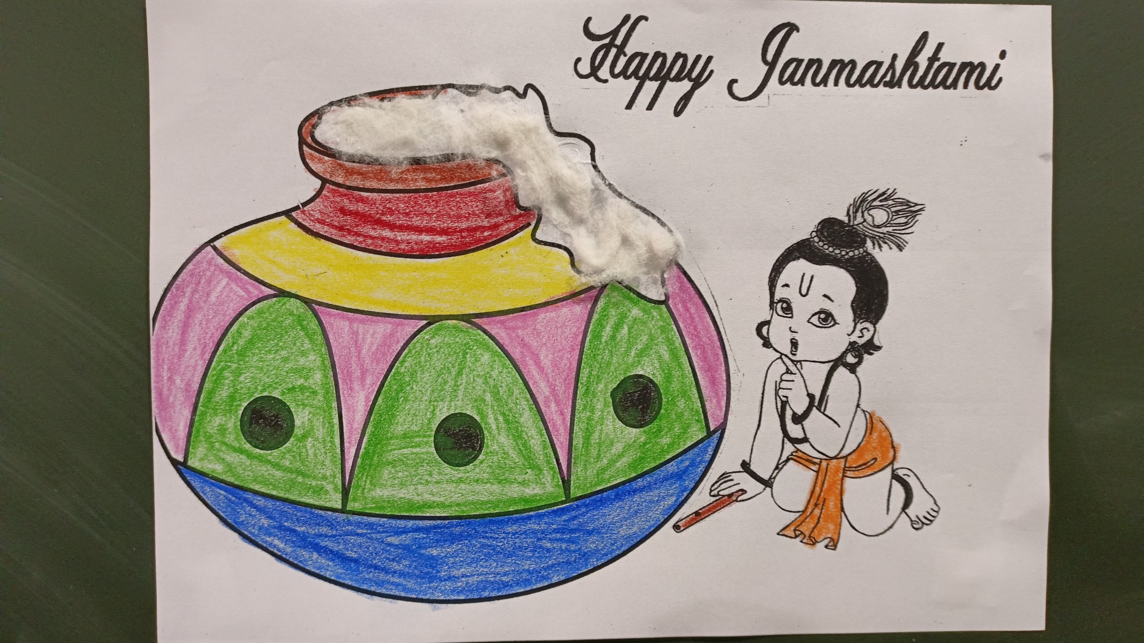 Janmashtami Celebration (Jr.Kg.Tulip)