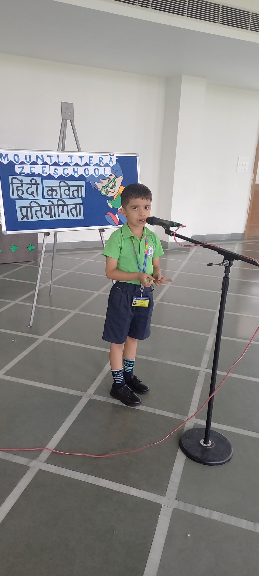 Hindi Rhyme Recitation (Sr.kg.Nightingale)