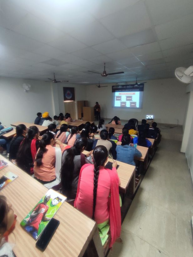 Photos of PPT Competition by Department of Computer Science under Talent Hunt on 22.11.21