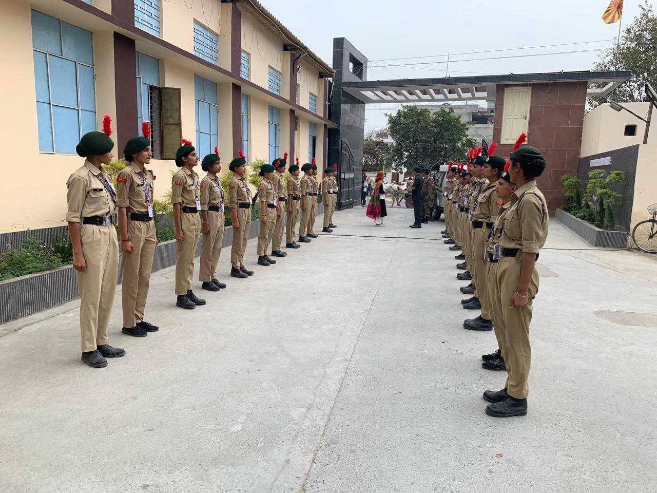 College Visit of Col Gyan Prakash Pandey