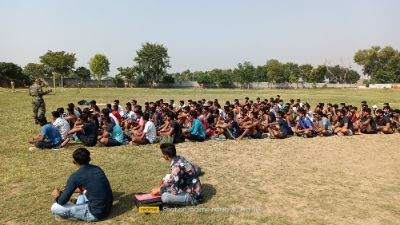 Selection Process of NCC Boys Cadets